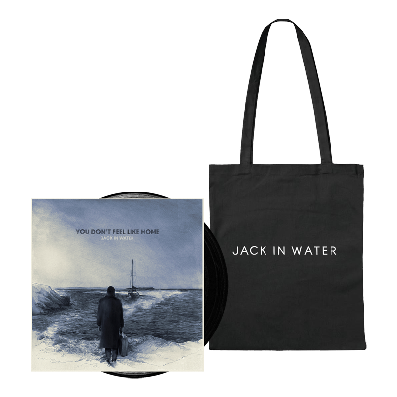 Jack In Water - You Dont Feel Like Home Vinyl + Tote-Bag