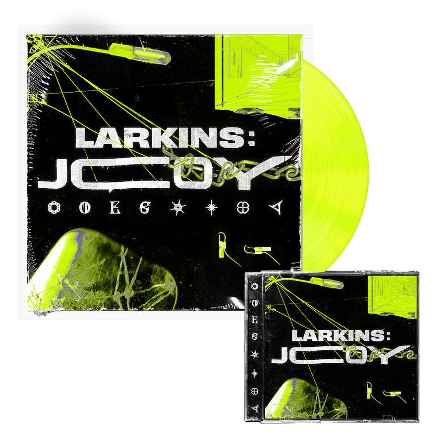 Larkins - JCOY Standard CD-Lime Green Vinyl Bundle