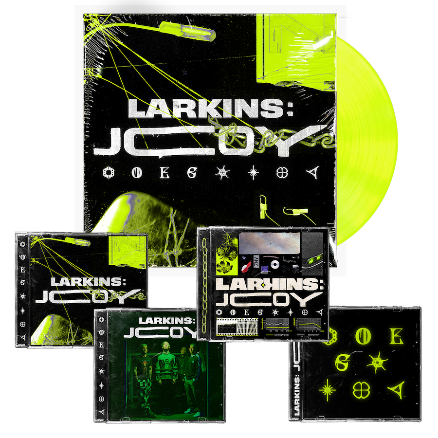 Larkins - JCOY Lime Green Vinyl-Complete CD Collection Bundle