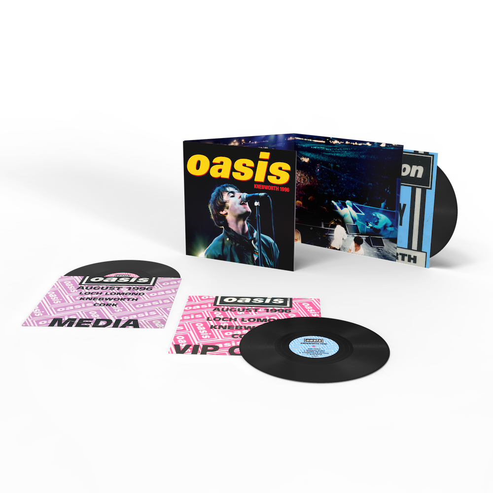 Oasis - Knebworth 1996 Triple Heavyweight-LP