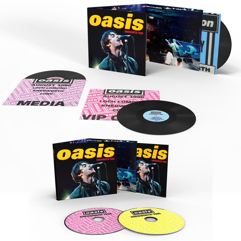 Oasis - Knebworth 1996 2CD + 3LP