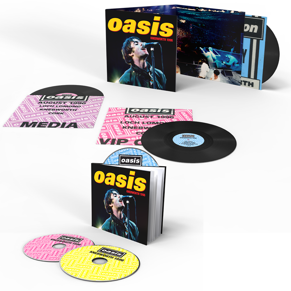 Oasis - Knebworth 1996 2CD/DVD + 3LP