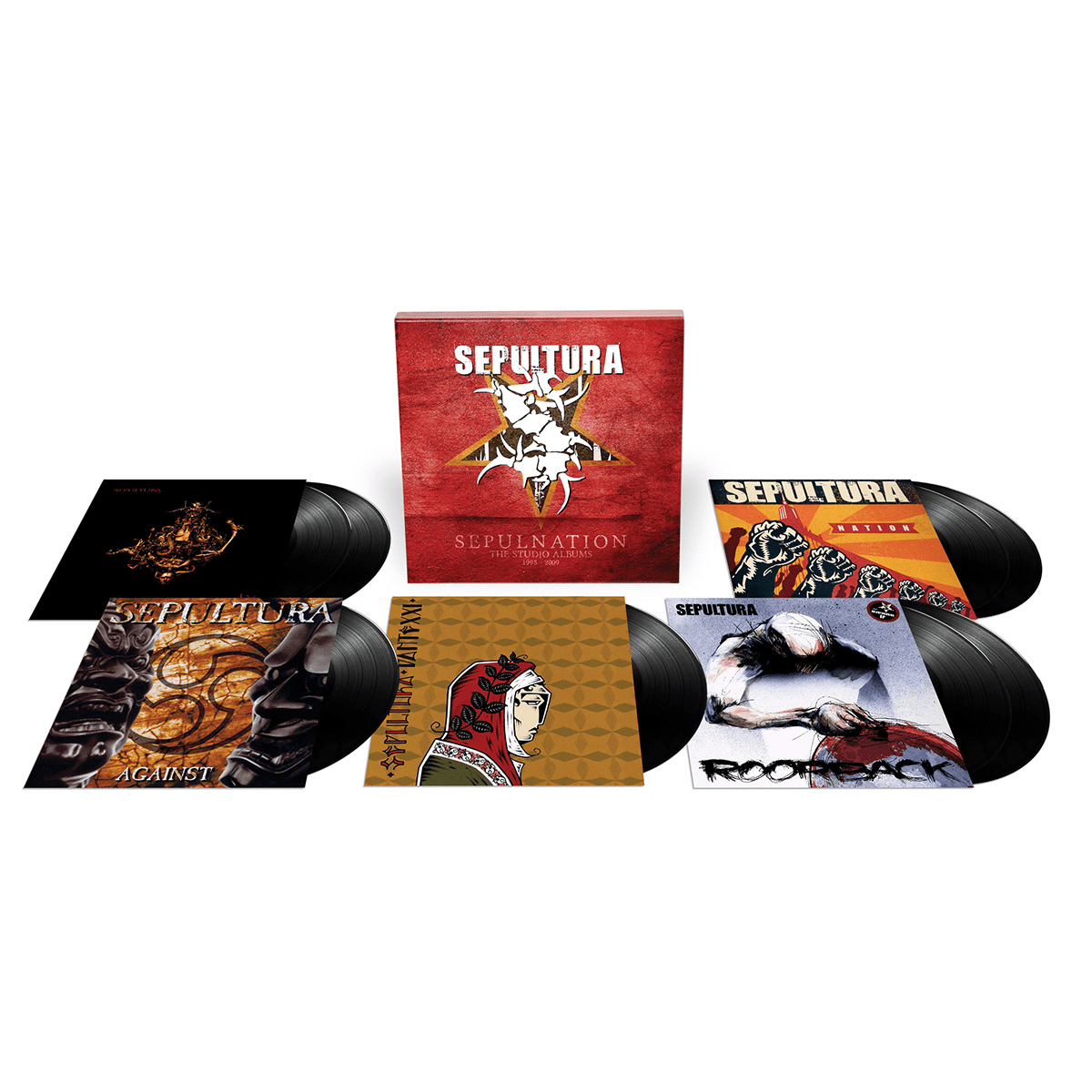 Sepultura - The Studio Albums 1998- 2009 Remastered 8LP Boxset