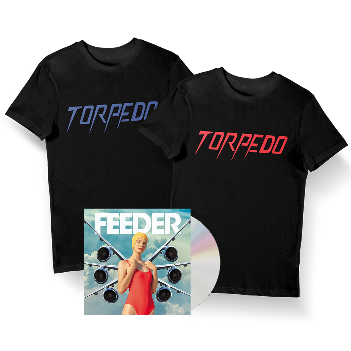 Feeder - Torpedo CD + T-Shirt