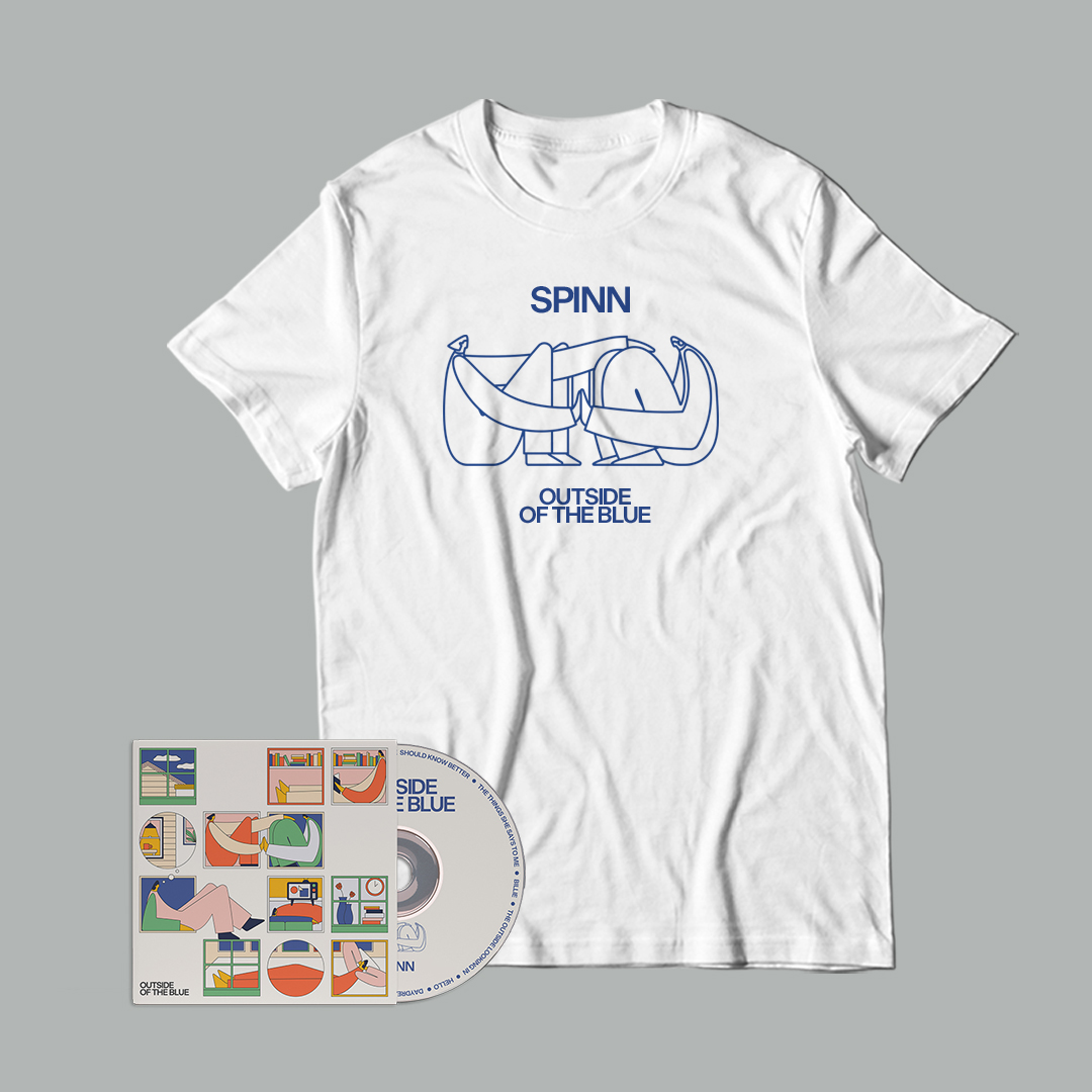 Spinn - Outside Of The Blue CD + T-Shirt