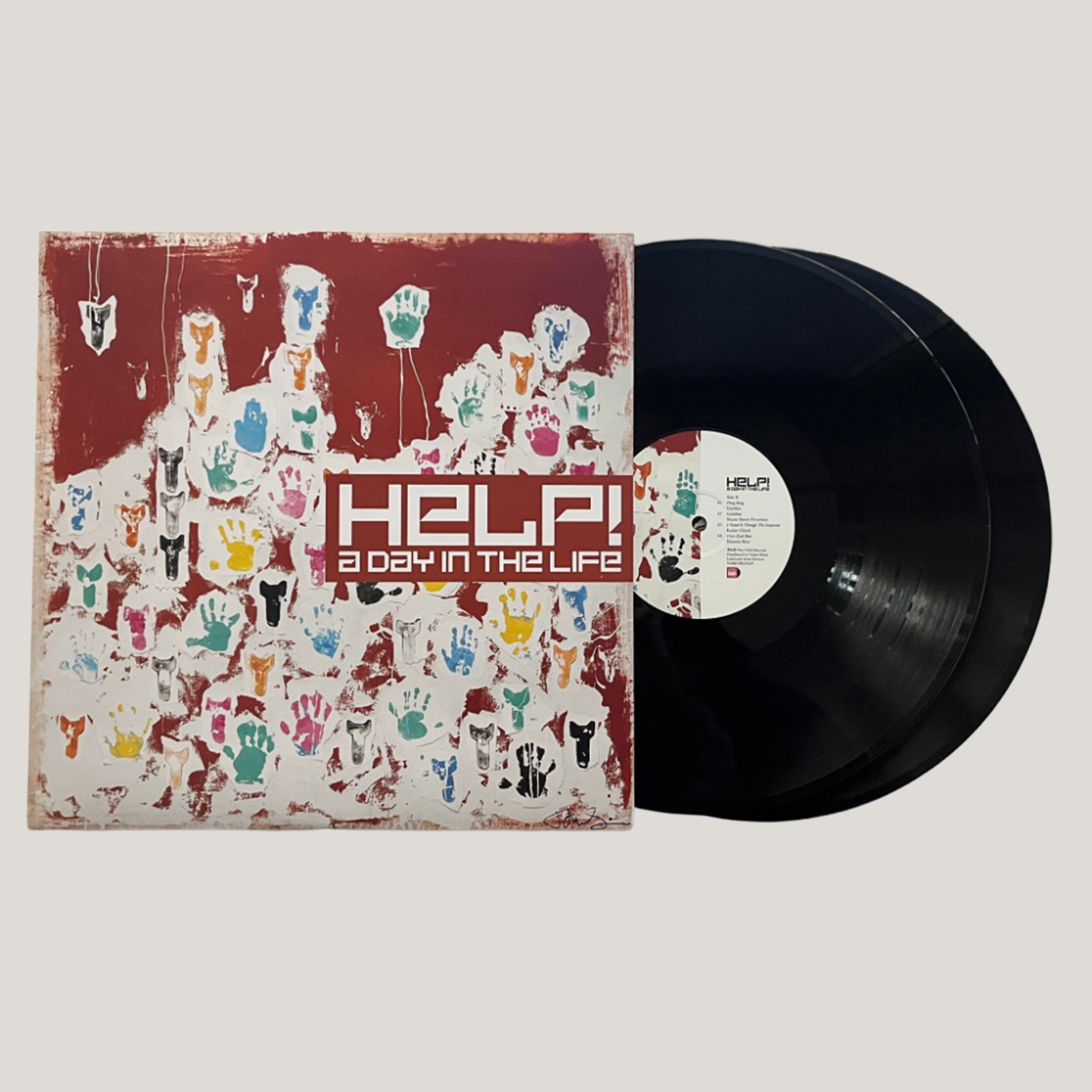 Various Artists - Help! A Day In The Life Black Double-Vinyl