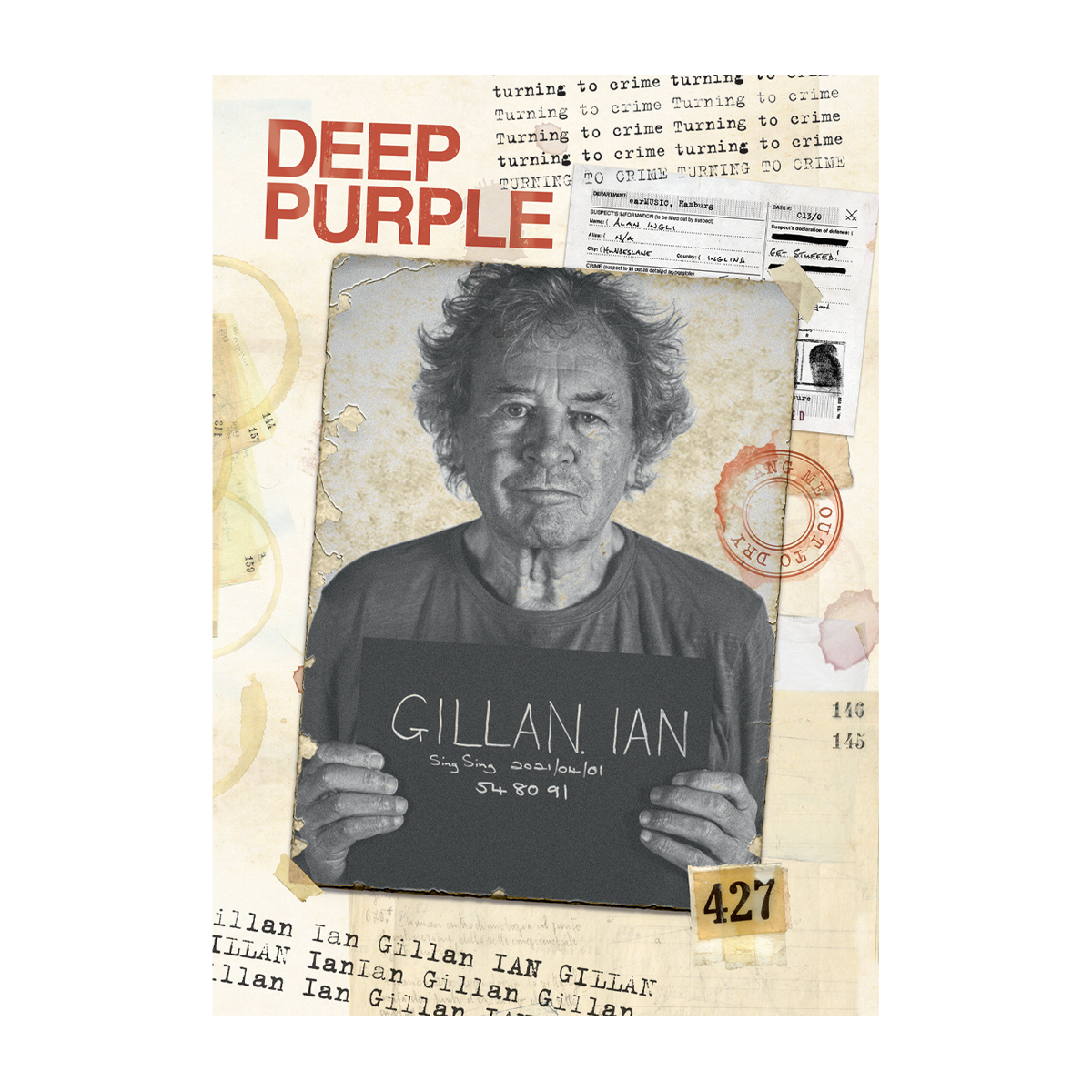 Deep Purple - Ian Gillan Poster