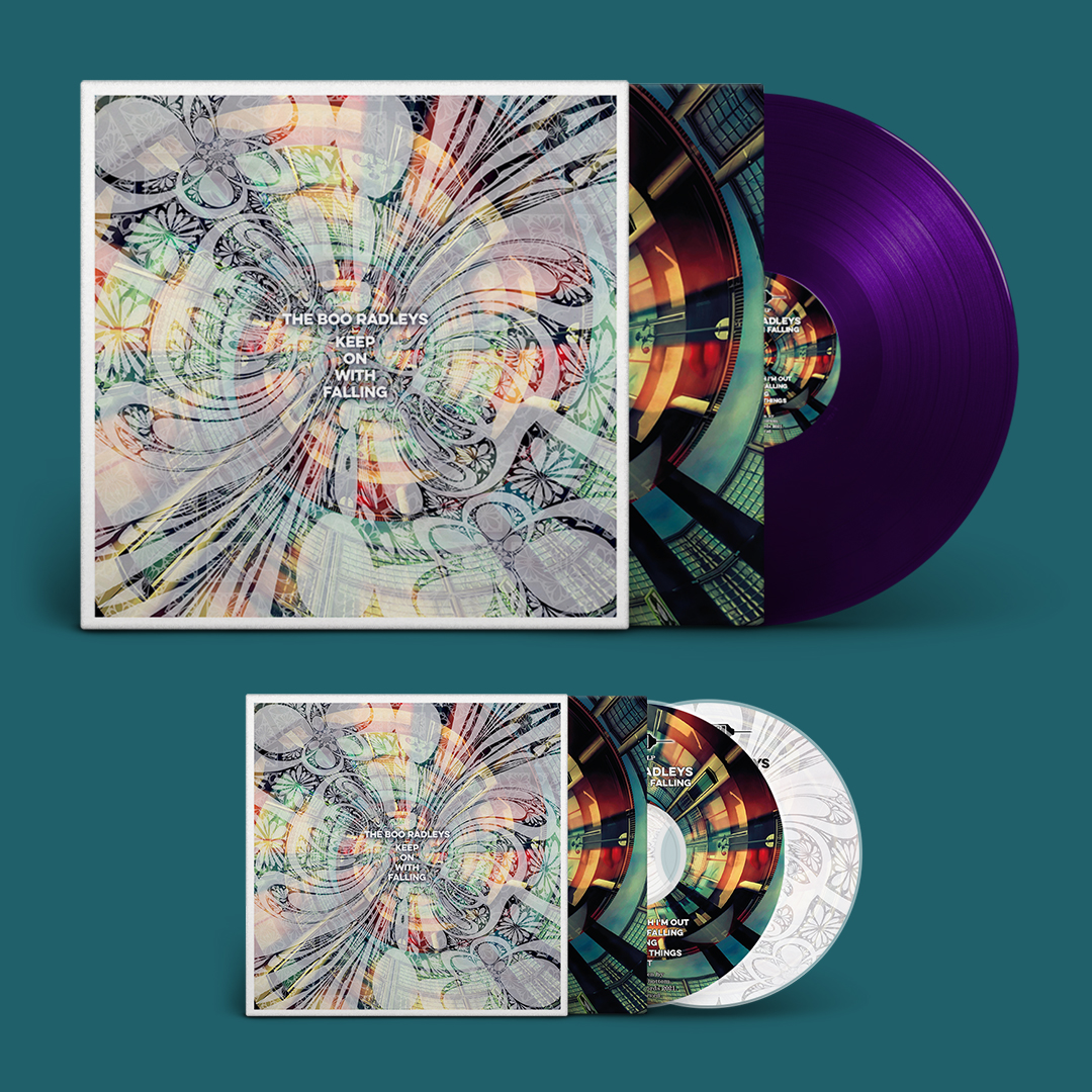 The Boo Radleys - Keep On With Falling Exclusive Purple Silk Includes Signed Print + 2CD