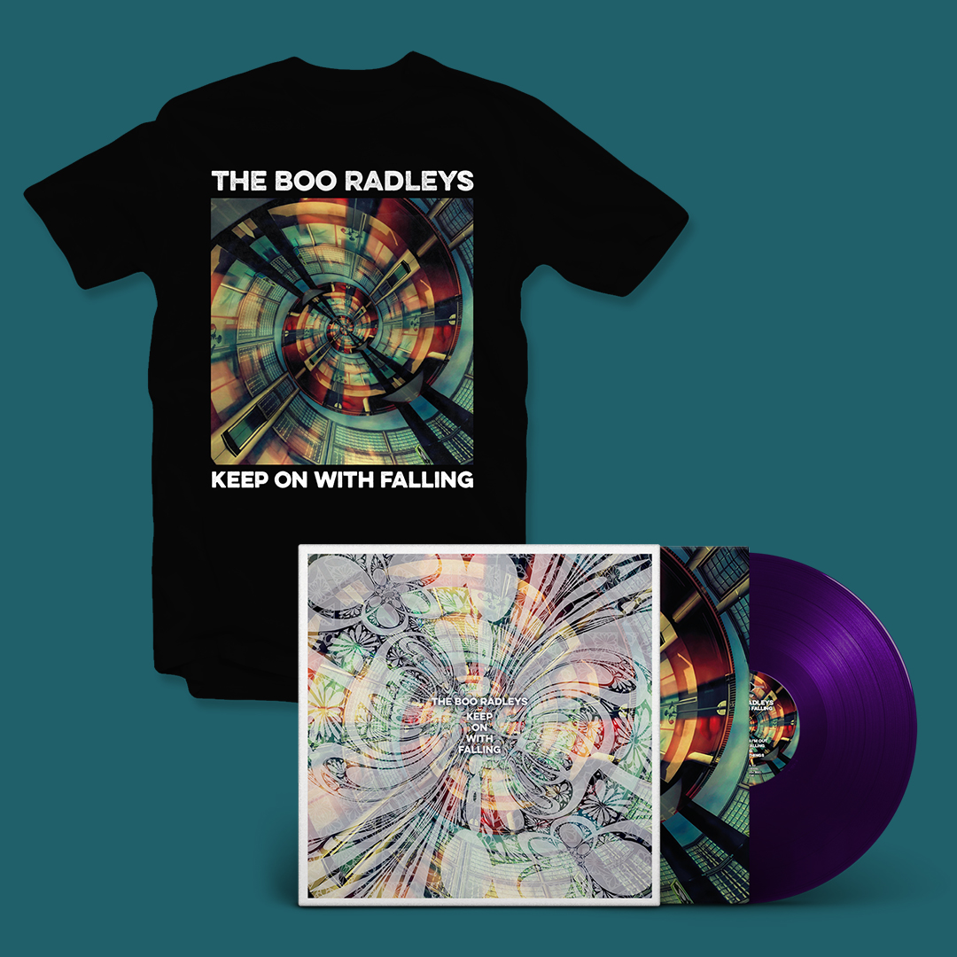 The Boo Radleys - Keep On With Falling Exclusive Purple Silk + T-Shirt (Includes Signed Print)