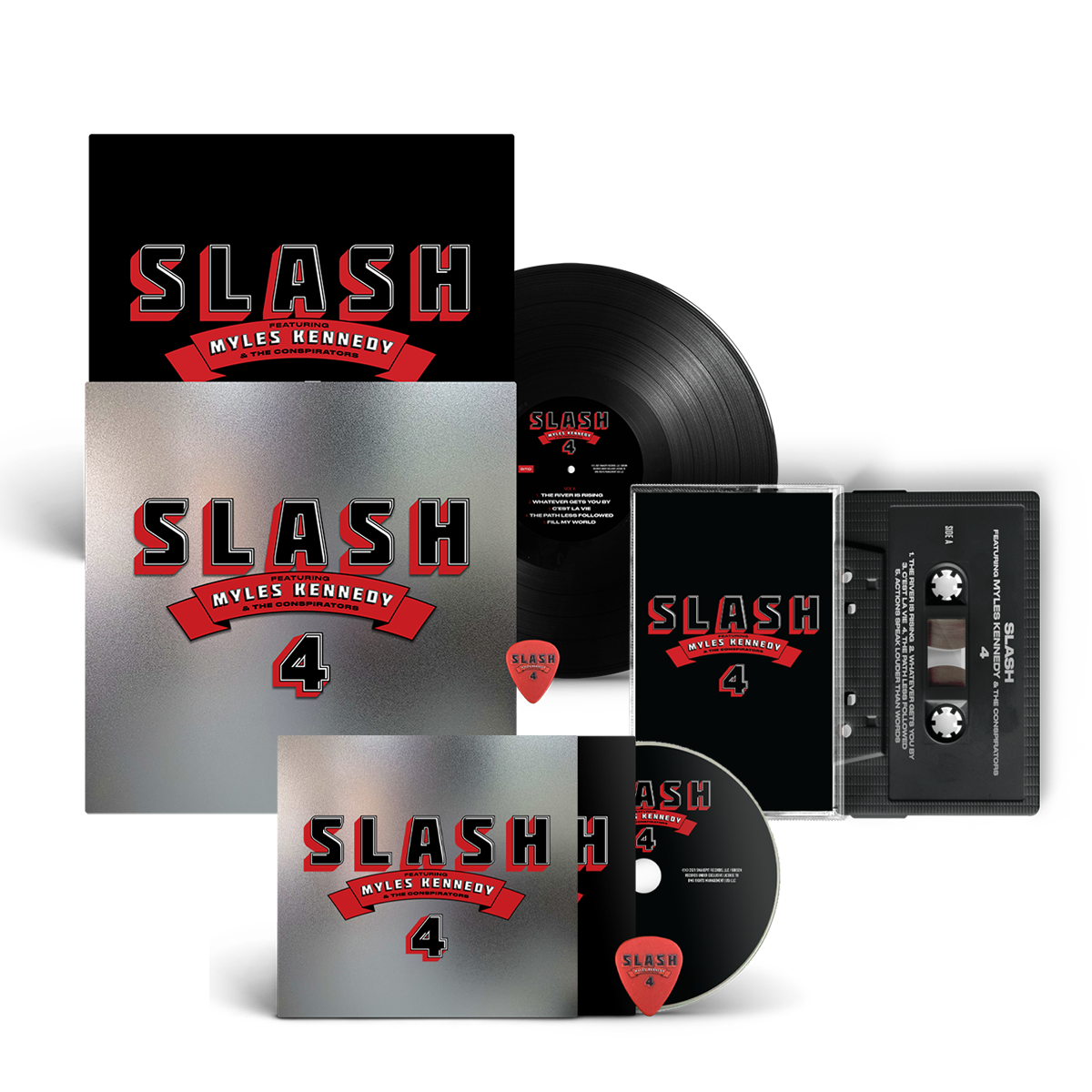 SLASH feat. Myles Kennedy and The Conspirators - 4 CD + Vinyl + Cassette