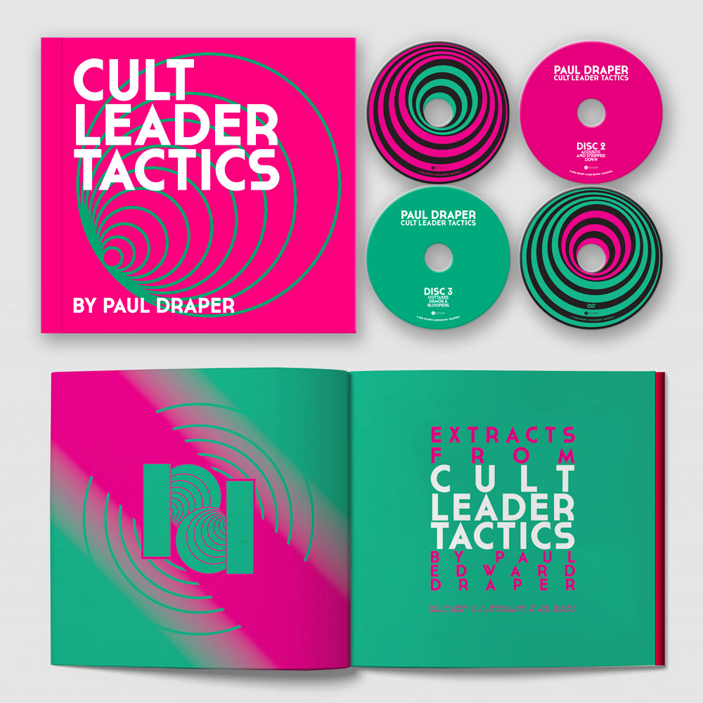 Paul Draper - Cult Leader Tactics Deluxe Book Edition Deluxe-CD