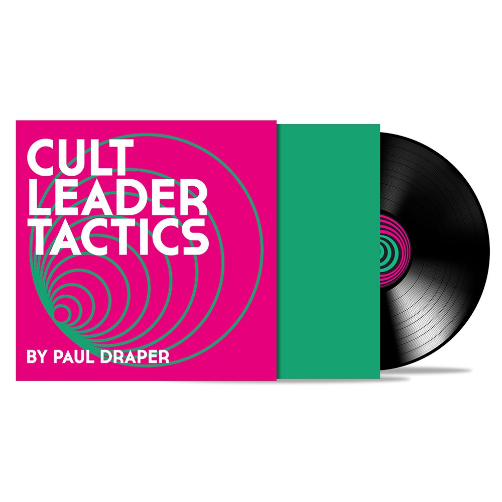 Paul Draper - Cult Leader Tactics Standard Black-Vinyl Signed-LP