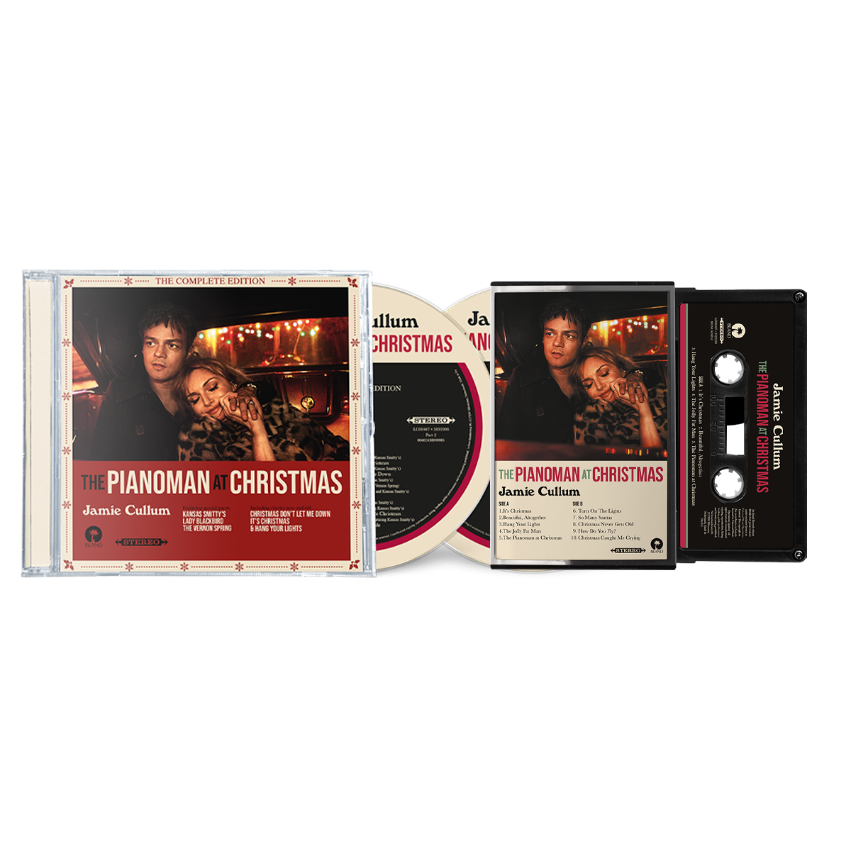 Jamie Cullum - THE PIANOMAN AT CHRISTMAS [THE COMPLETE EDITION] DOUBLE CD + Pianoman At Christmas Cassette Exclusive