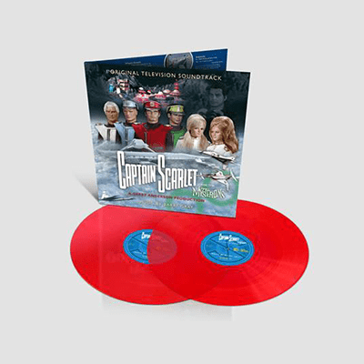 Barry Gray - Captain Scarlet and the Mysterons OST Red Double-Vinyl