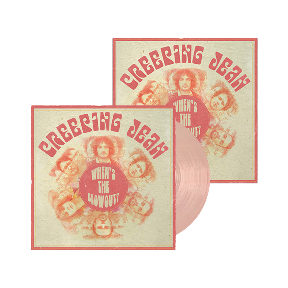 Creeping Jean - Whens The Blowout Marble Pink  Vinyl