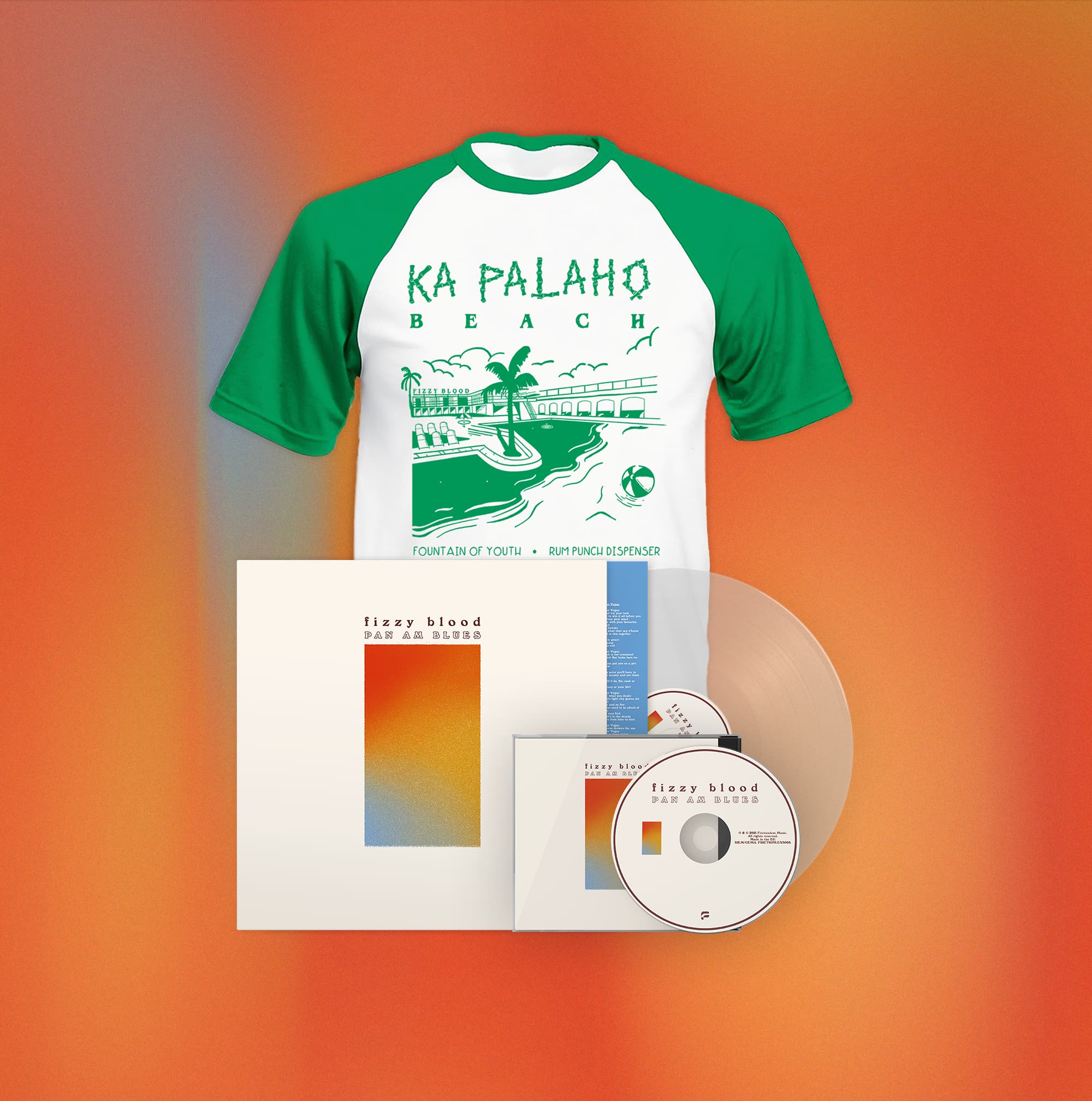 fizzy blood - LP-CD-Ka Palaho T-Shirt