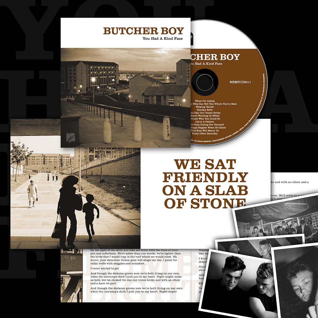 Butcher Boy - You Had a Kind Face CD Album + Download Code CD