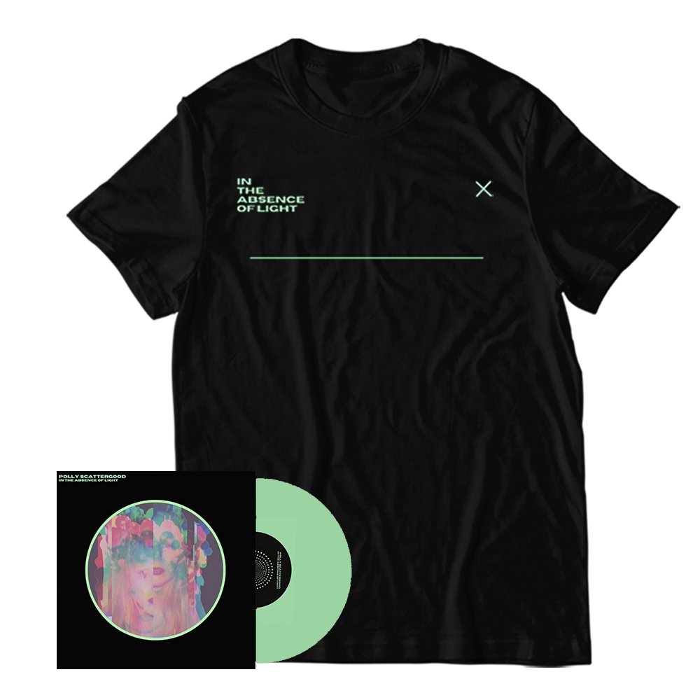 Polly Scattergood - In The Absence of Light EP Pale Green Vinyl-T-Shirt