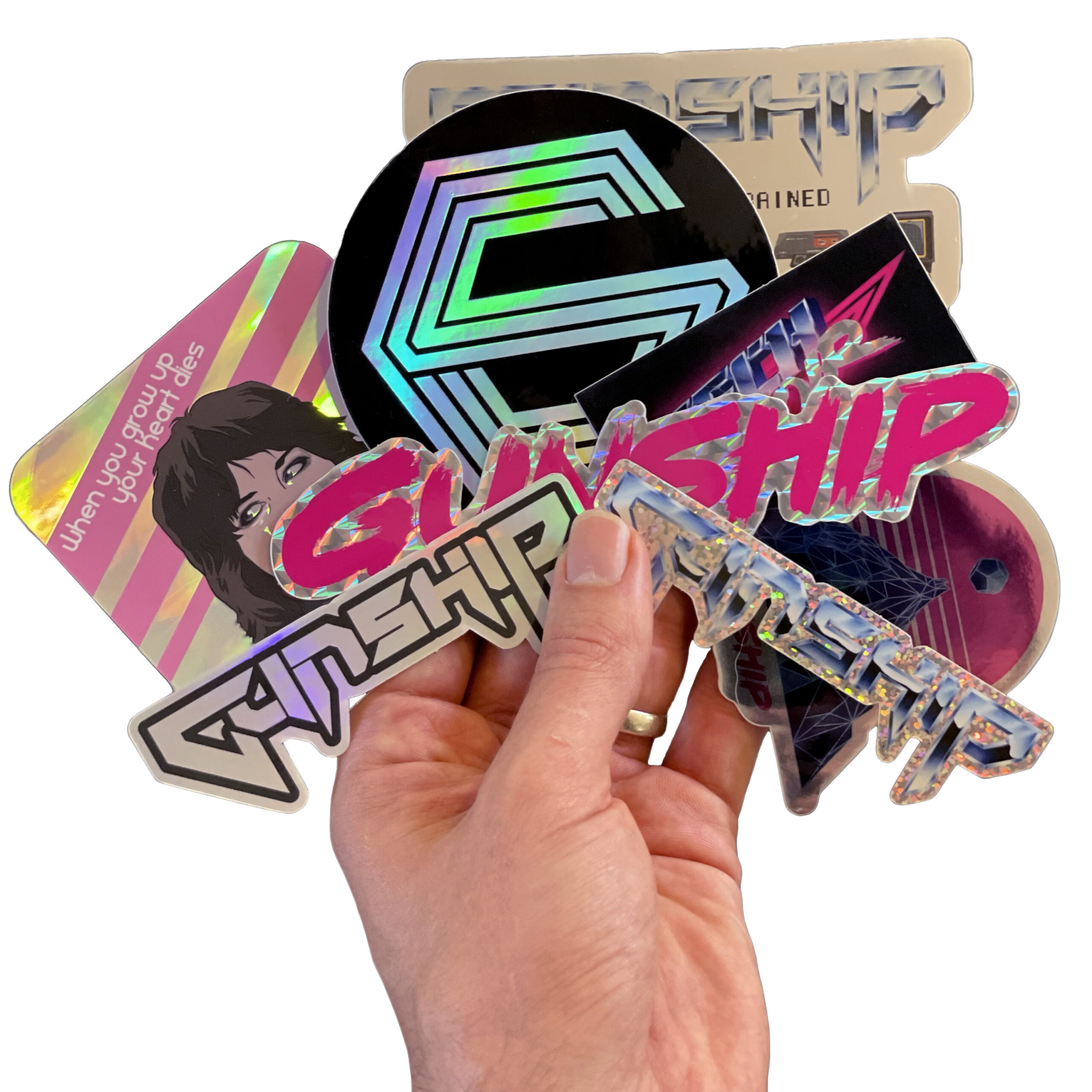 GUNSHIP - Sticker Set