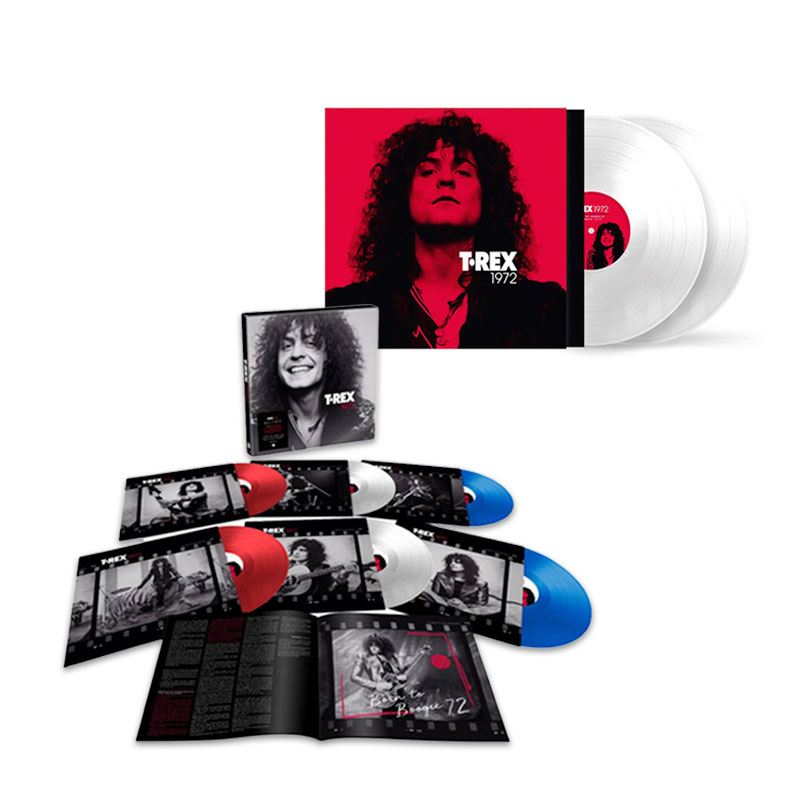 T. Rex - 1972 6LP Coloured Boxset + White 2LP