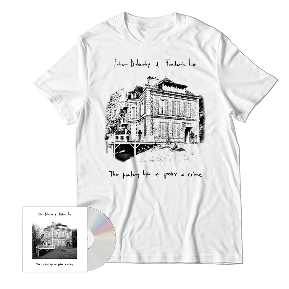 Peter Doherty & Frédéric Lo - The Fantasy Life Of Poetry & Crime - CD + T-Shirt