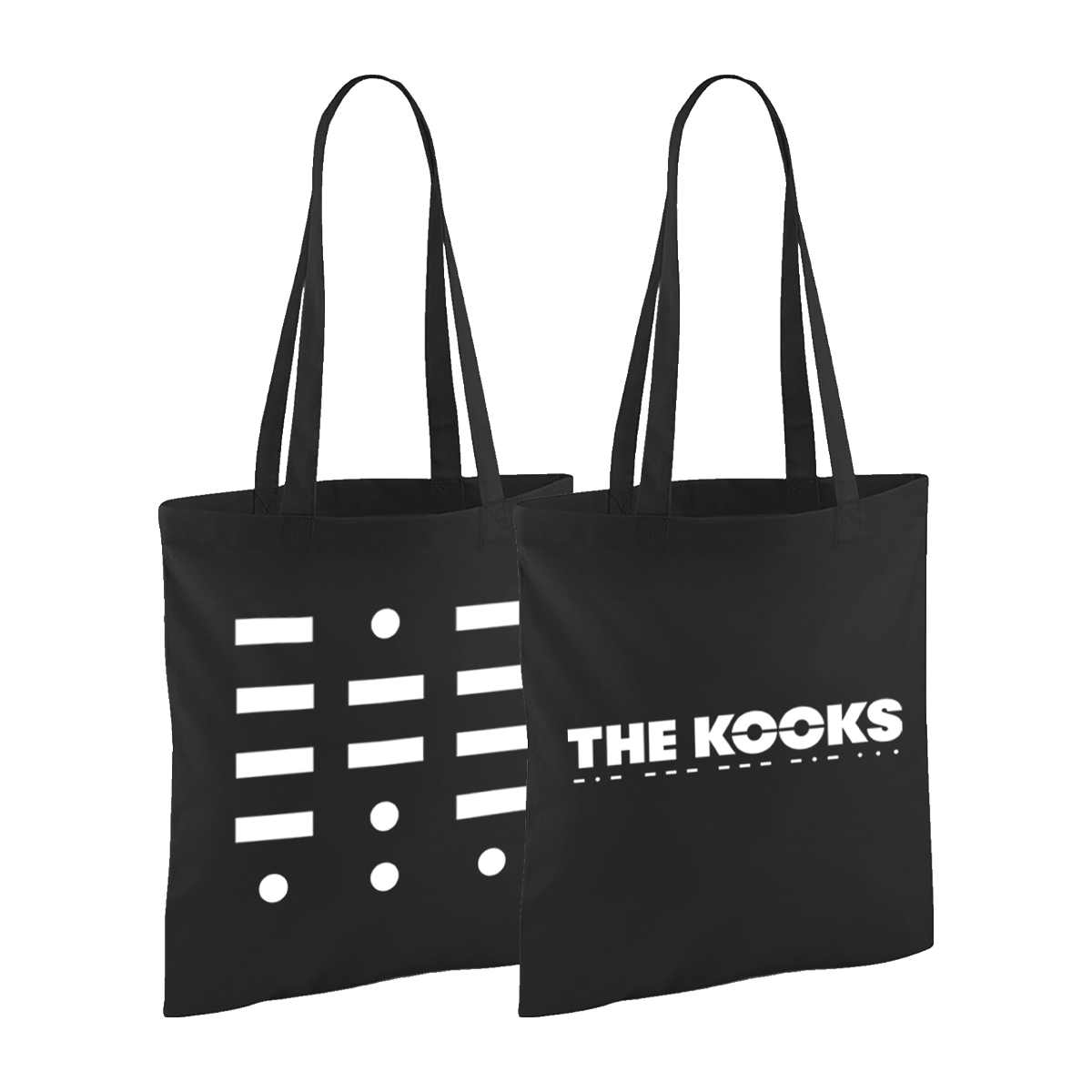 The Kooks - 10 Tracks To Echo In The Dark Black Tote-Bag