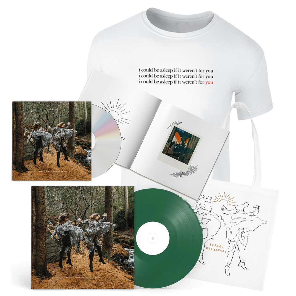 Before Breakfast - Signed LP + CD + Signed Photo & Lyric Book + T-Shirt + Tote Bag