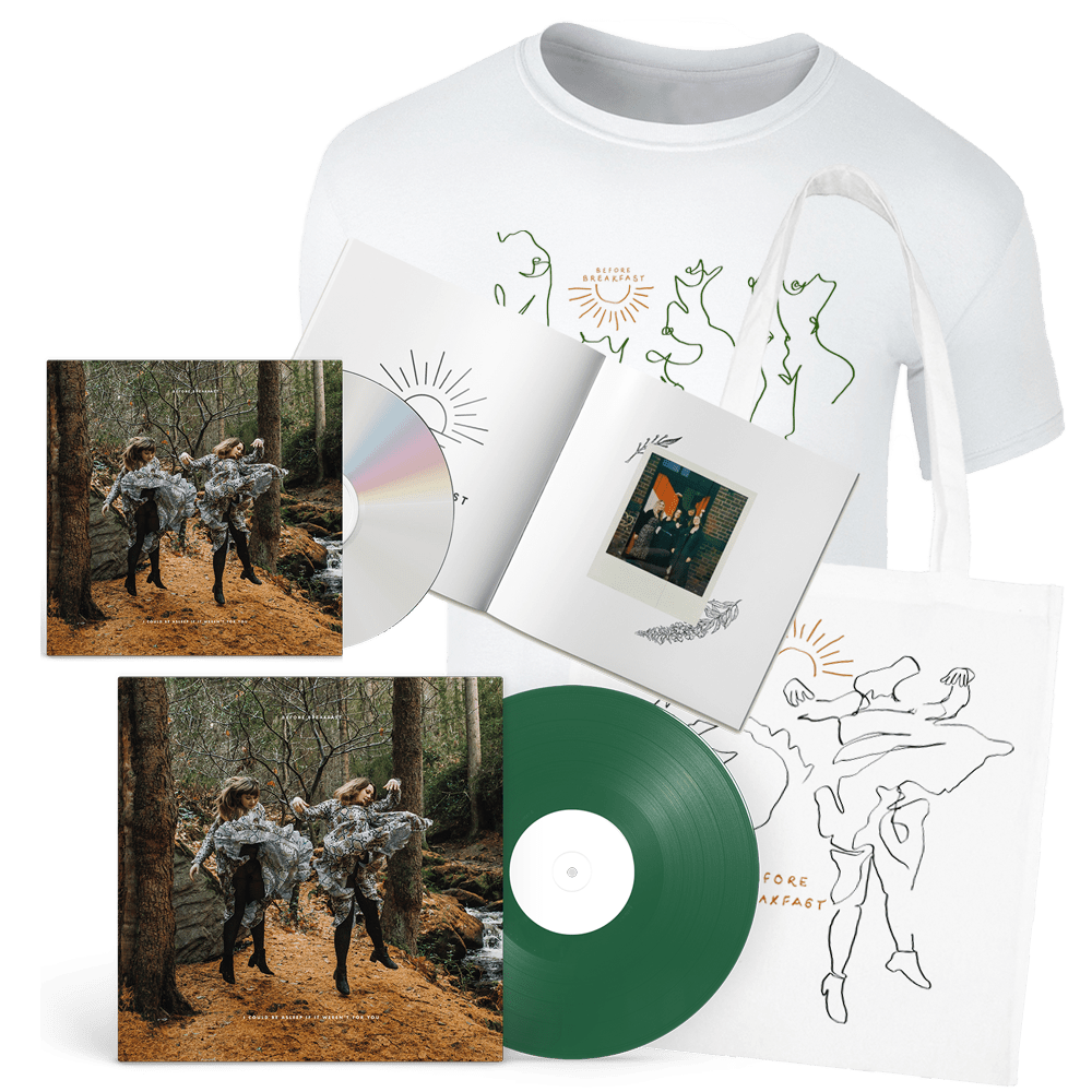 Before Breakfast - Signed LP + CD + Signed Photo & Lyric Book + T-Shirt + Tote Bag