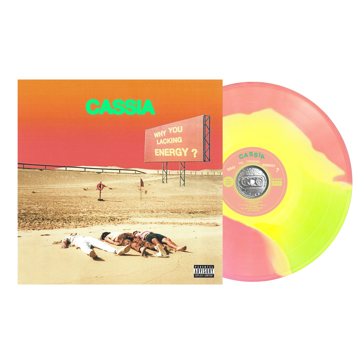 Cassia - Why You Lacking Energy Tricolour Vinyl