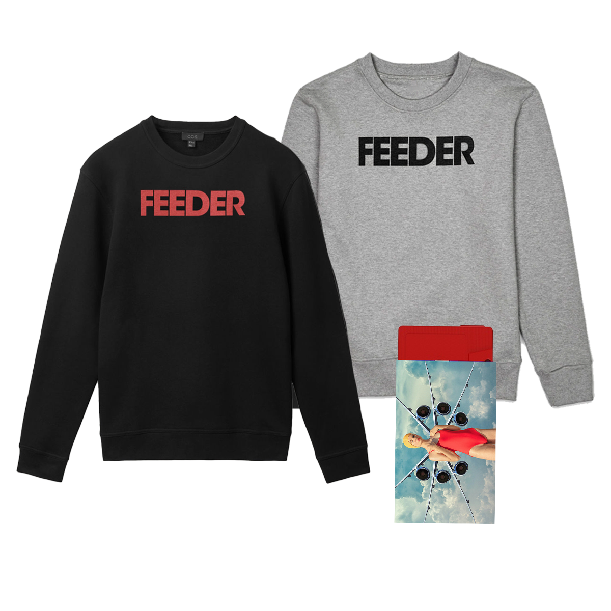 Feeder - Torpedo Red Cassette + Torpedo Sweatshirt