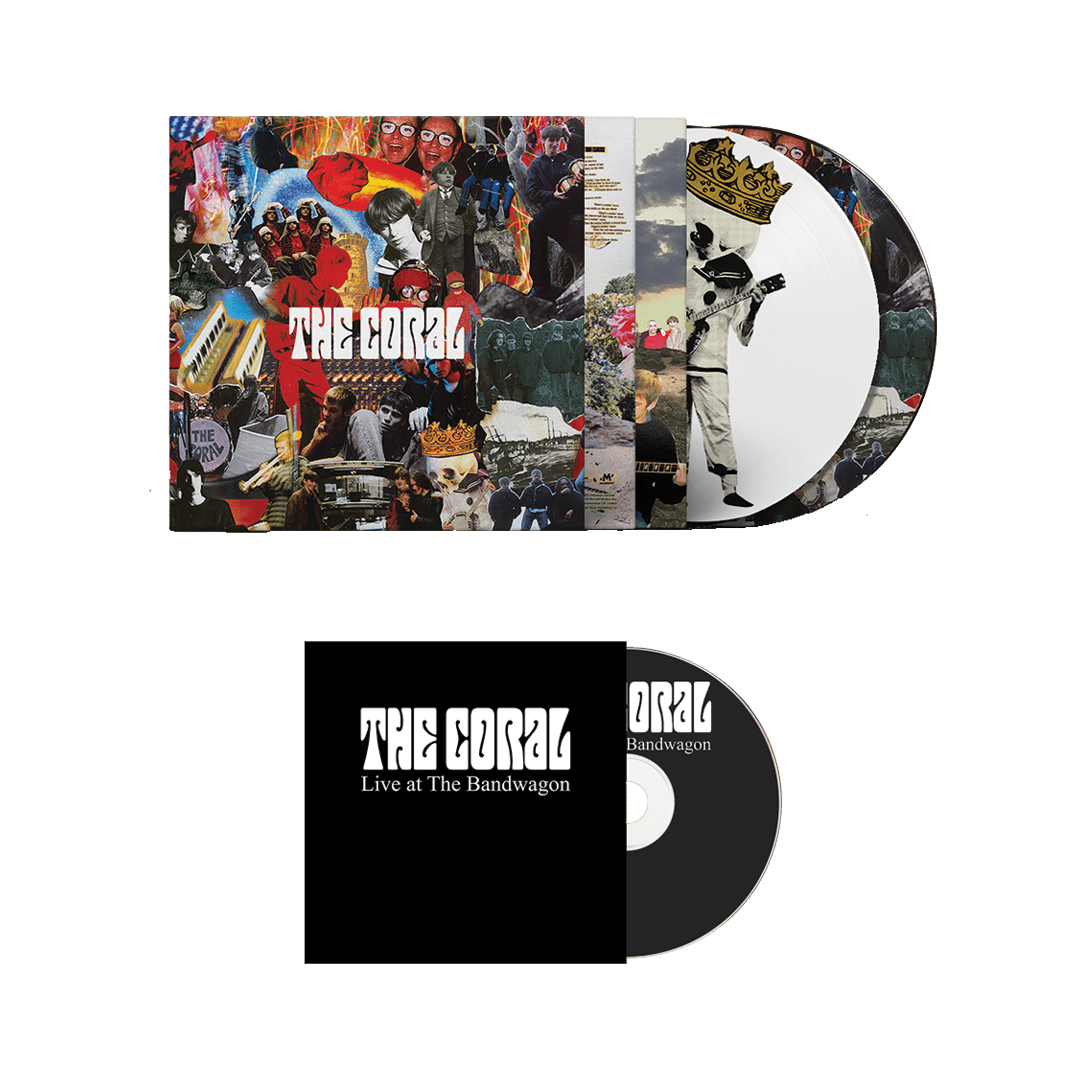 The Coral - 20th Anniversary Double Picture Disc Vinyl + Live at The Bandwagon CD