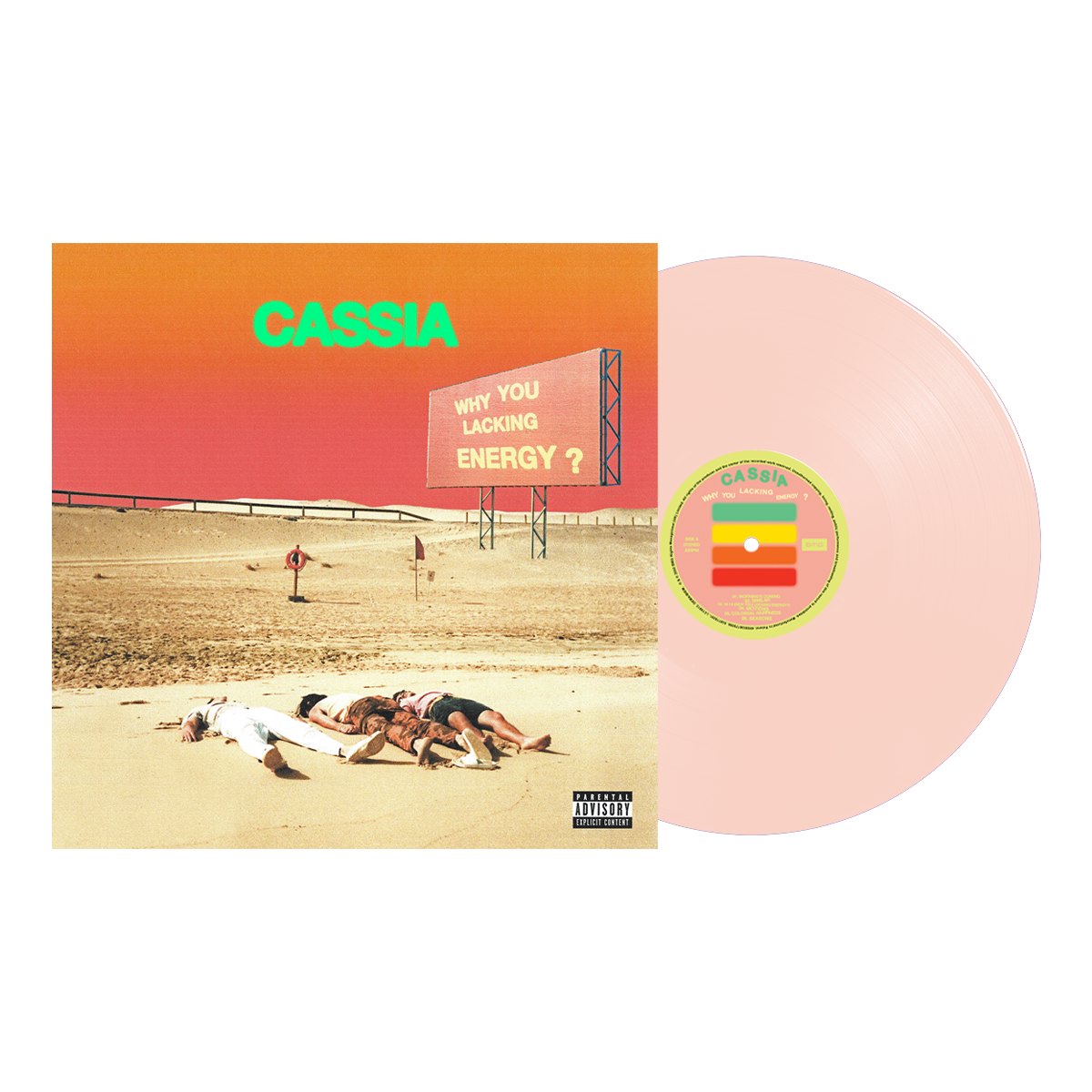 Cassia - Why You Lacking Energy? Pink Vinyl