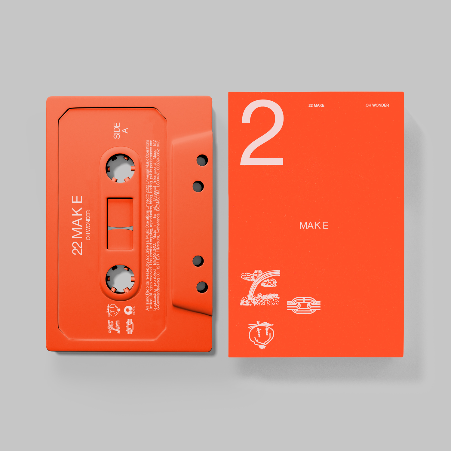 Oh Wonder - 22 Make Cassette Cassette