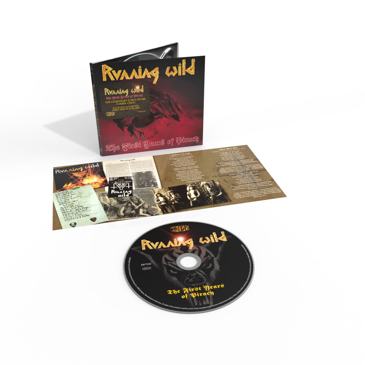 Running Wild - The First Years of Piracy CD Album CD