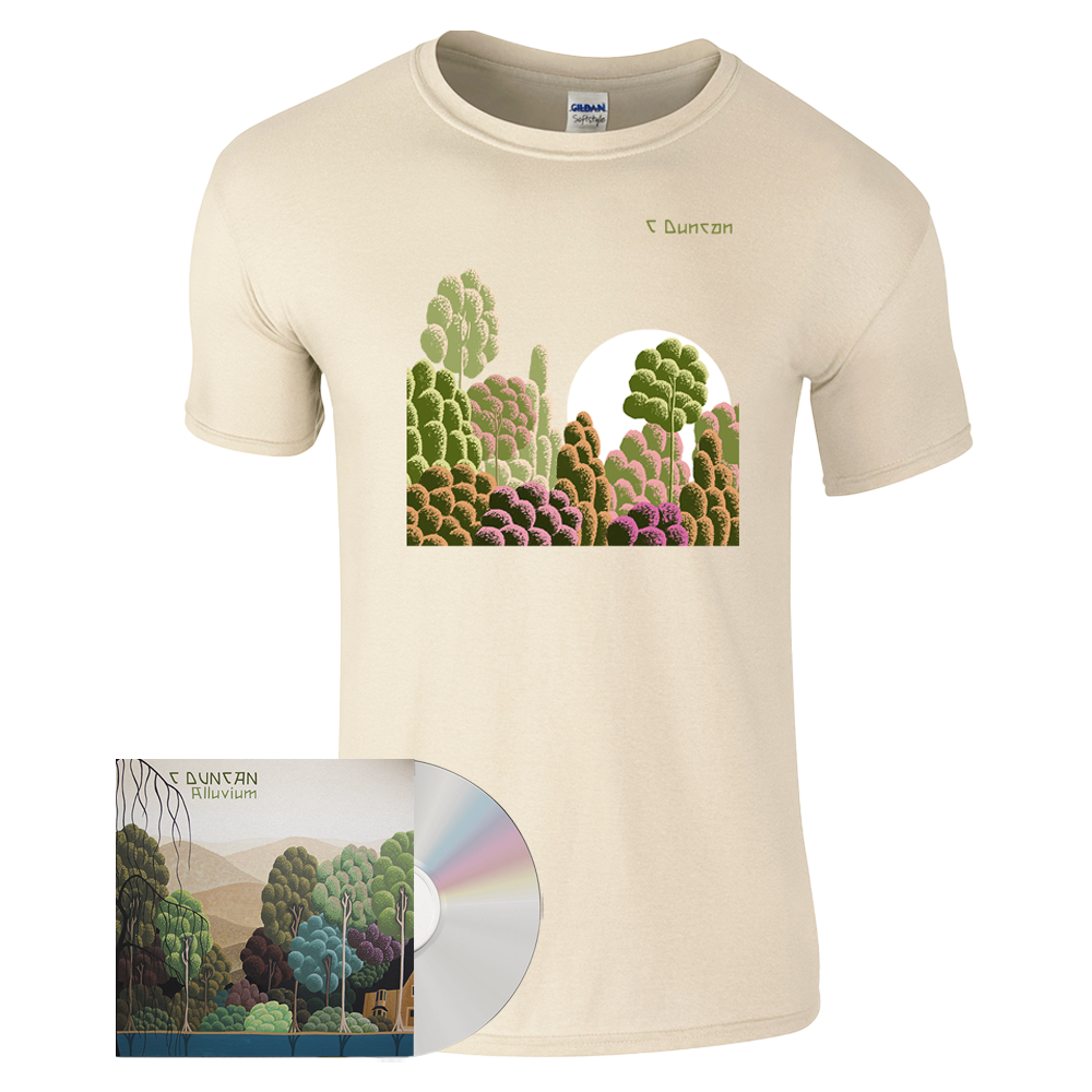 C Duncan - Alluvium Ochre CD + T-Shirt