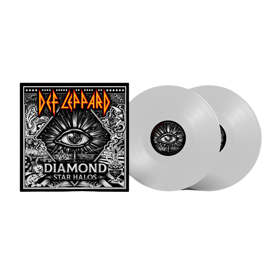 Def Leppard - Diamond Star Halos Clear Double-Vinyl