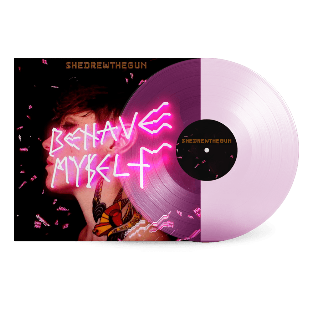 She Drew The Gun - Behave Myself Pink 12-Inch Vinyl