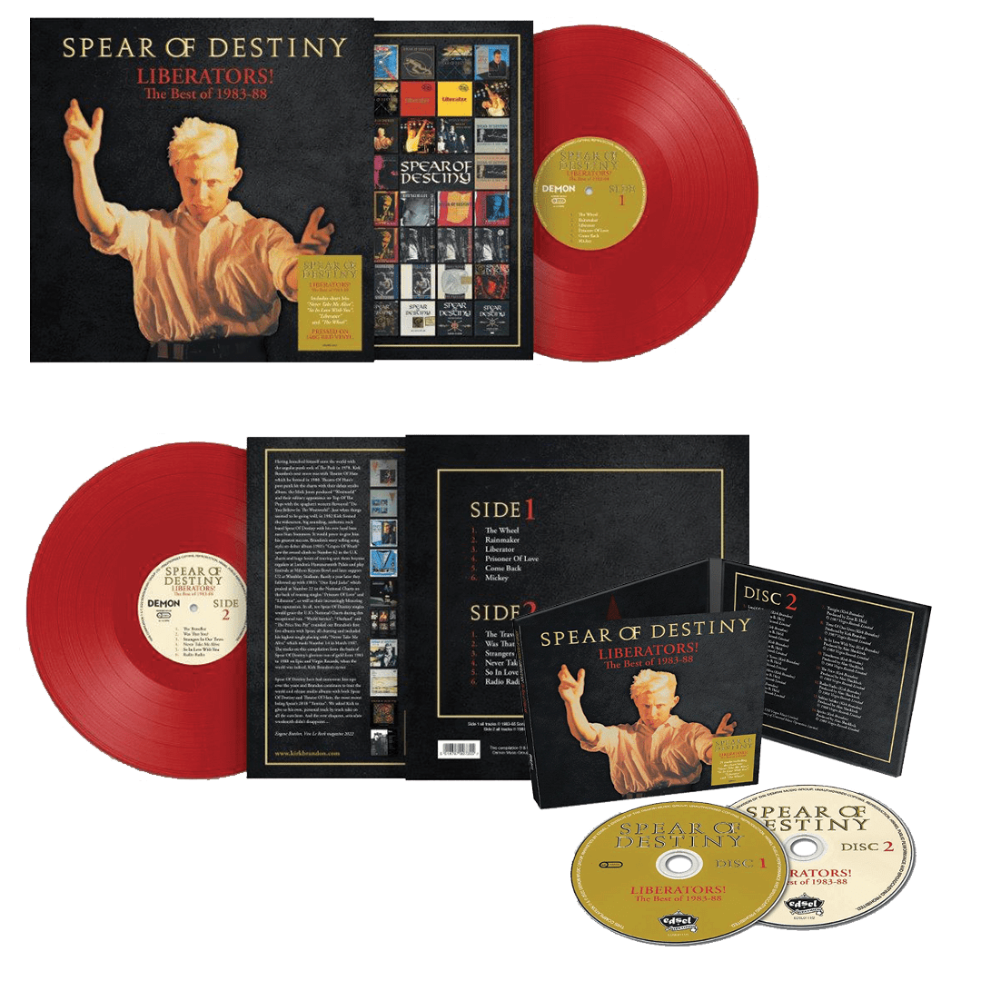 Spear Of Destiny - Liberators! - The Best Of 1983-1988 Vinyl + CD