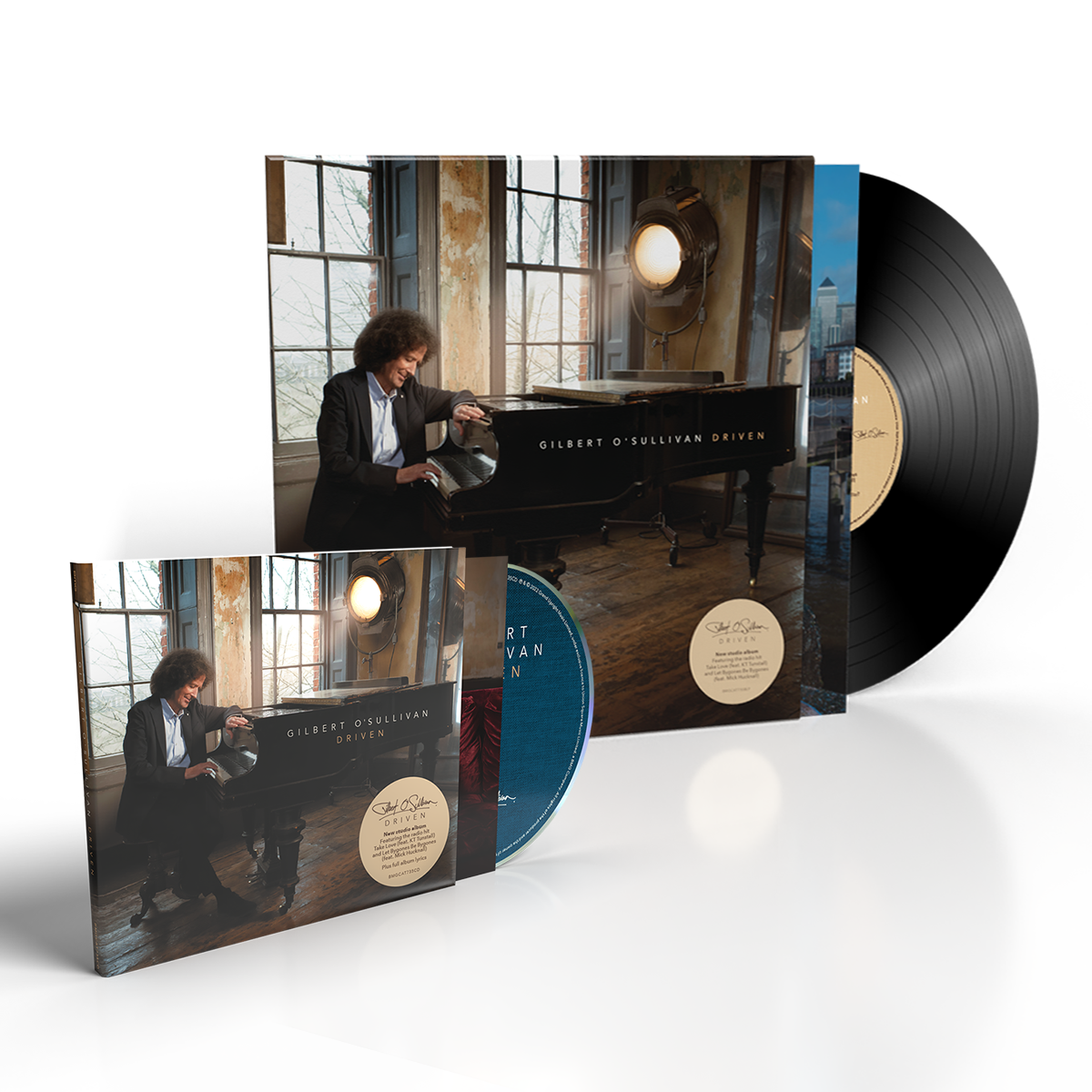 Gilbert O'Sullivan - Driven CD + Black Vinyl