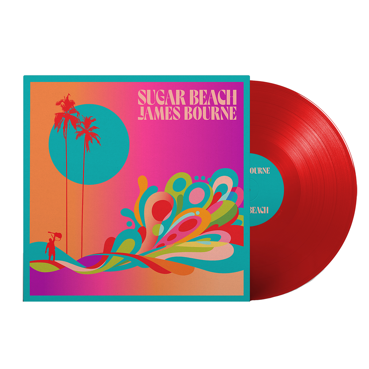 James Bourne - Sugar Beach Red Signed Vinyl