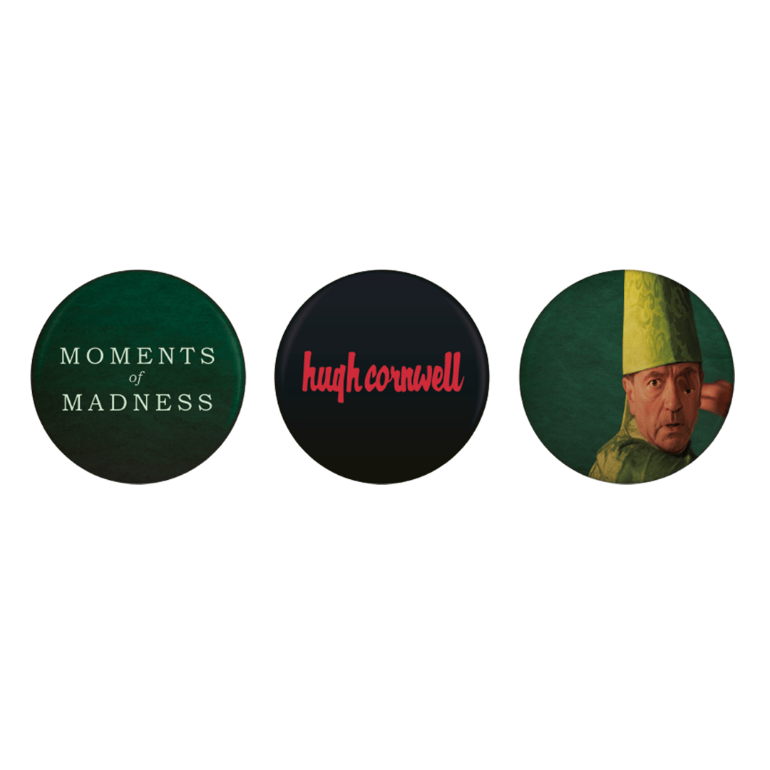 Hugh Cornwell Set - Moments Of Madness Pin Badge Set