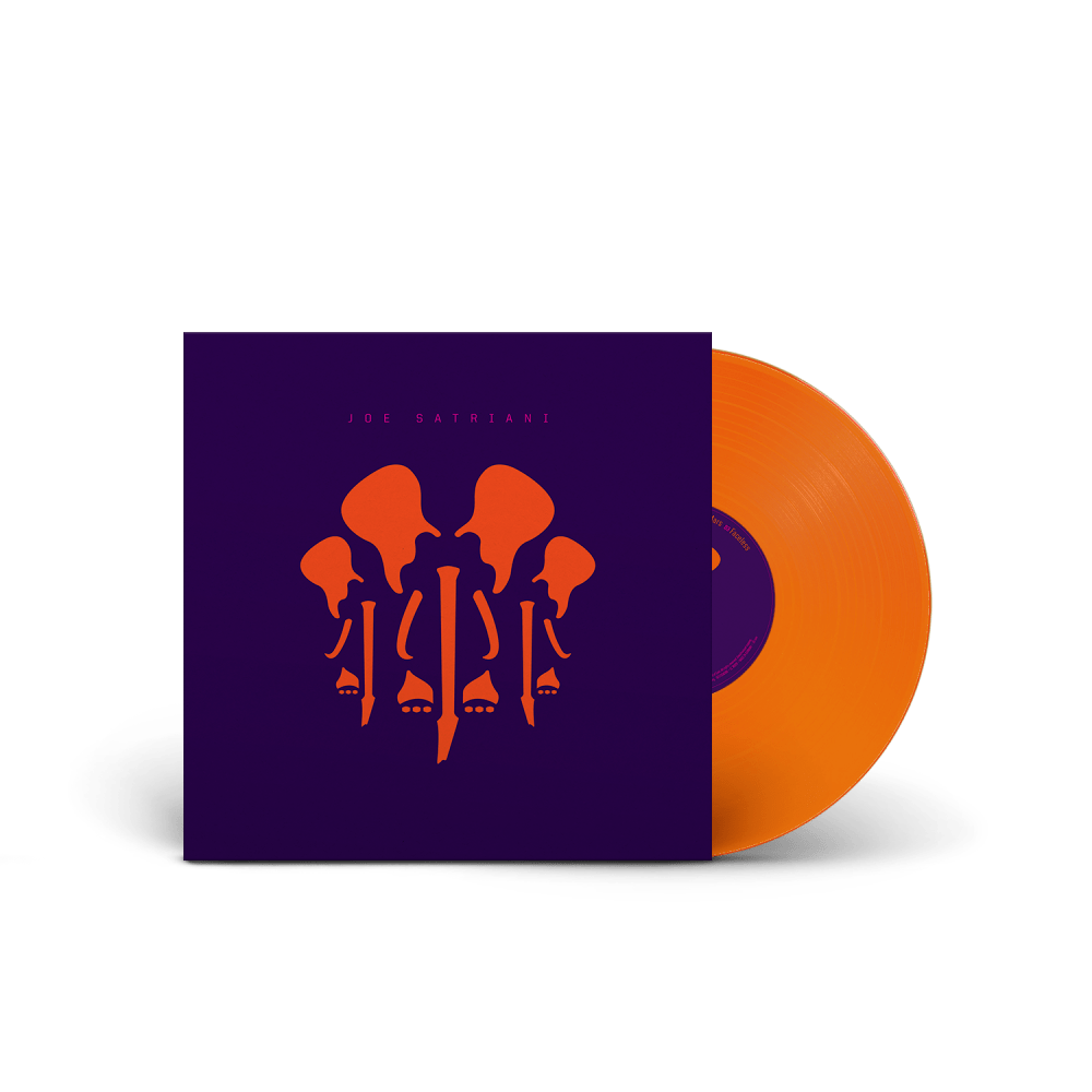 Joe Satriani - The Elephants Of Mars Orange Vinyl Double Heavyweight Vinyl