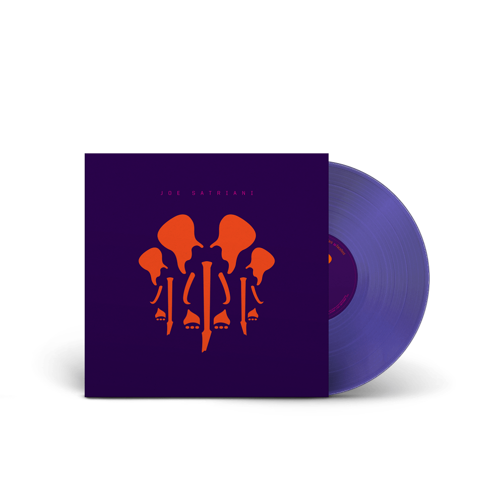 Joe Satriani - The Elephants Of Mars Purple Vinyl Double Heavyweight Vinyl