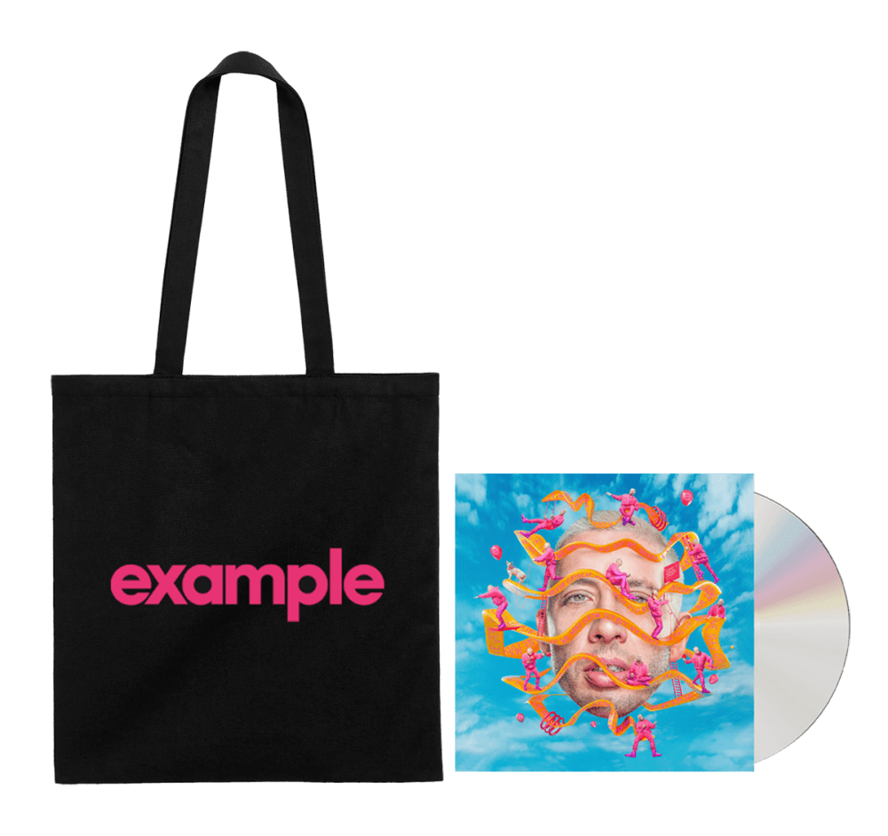 Example - We May Grow Old But We Never Grow Up CD + Tote-Bag