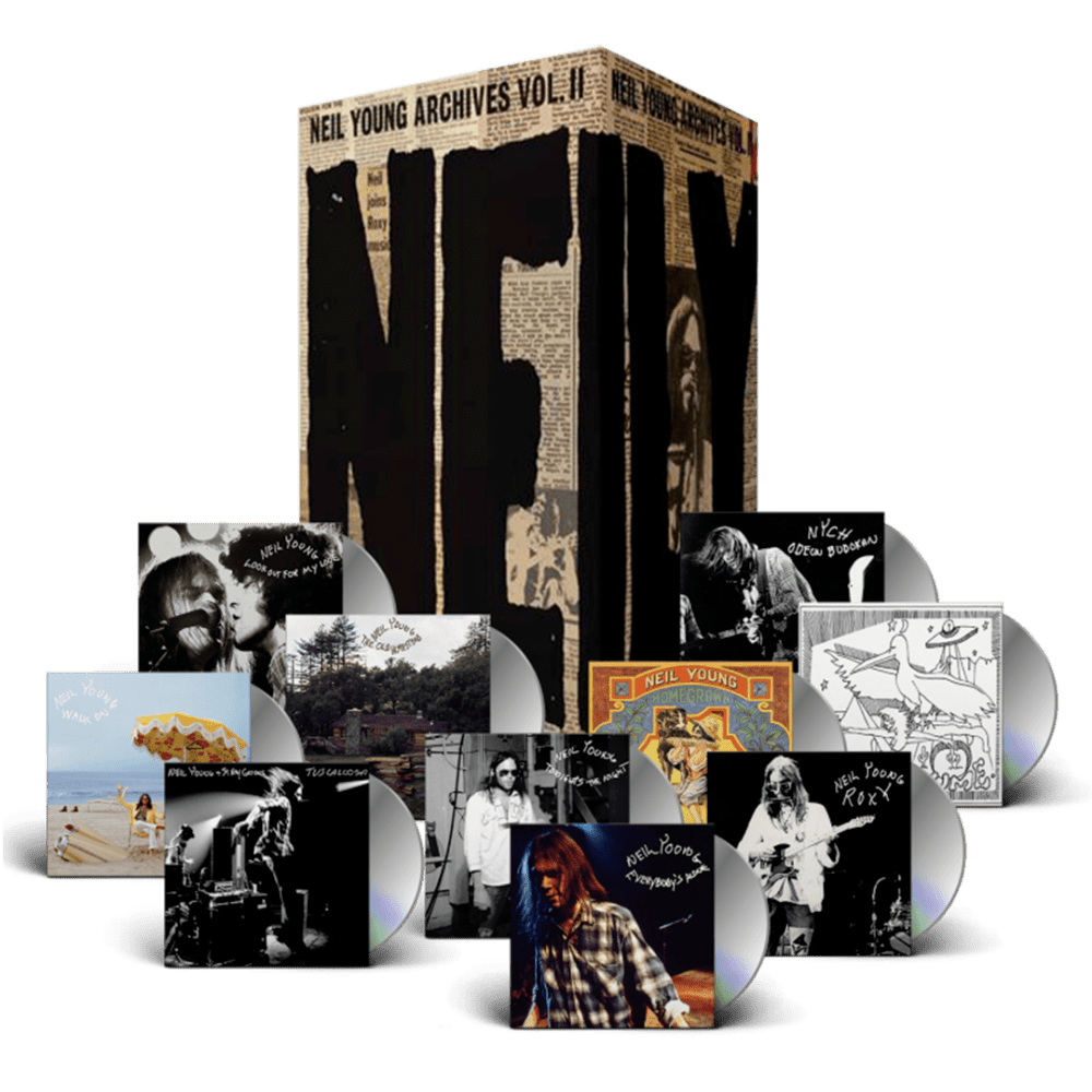 Neil Young - Neil Young Archives Vol II 1972- 1976 10-Disc CD Boxset