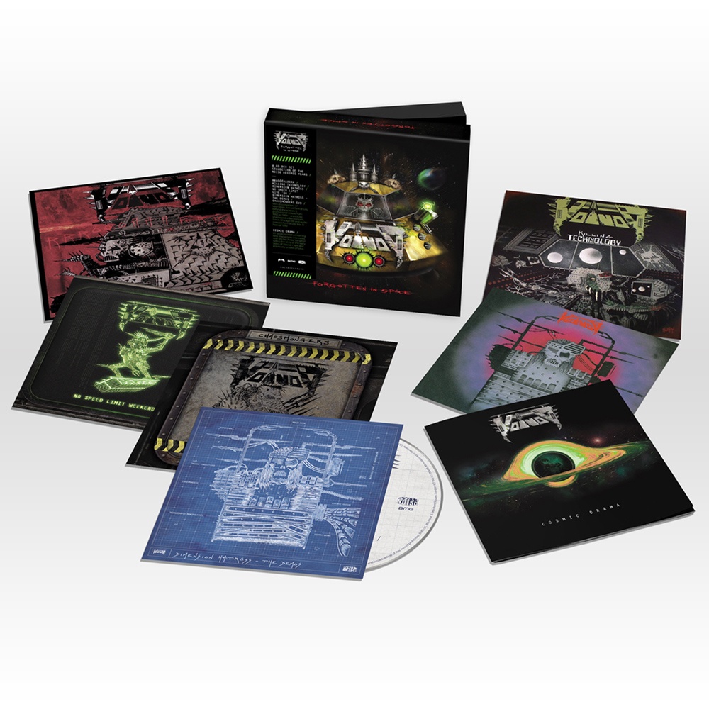 Voivod - Forgotten In Space CD Boxset