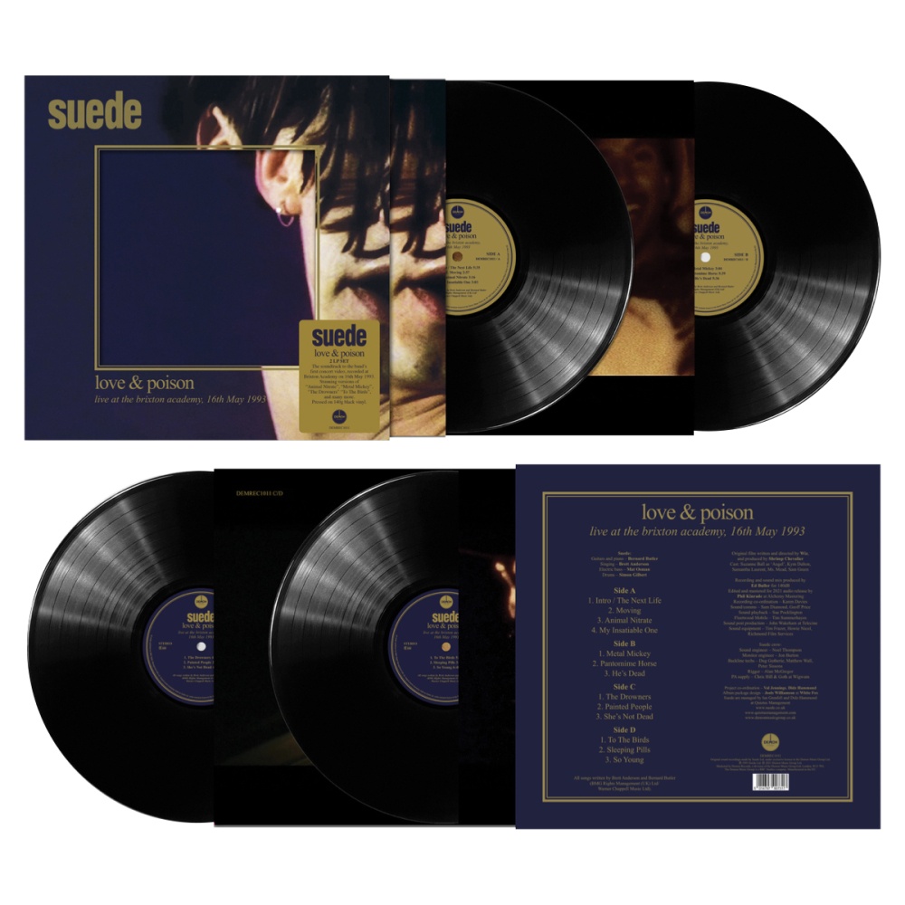 Suede - Love and Poison Double-Vinyl