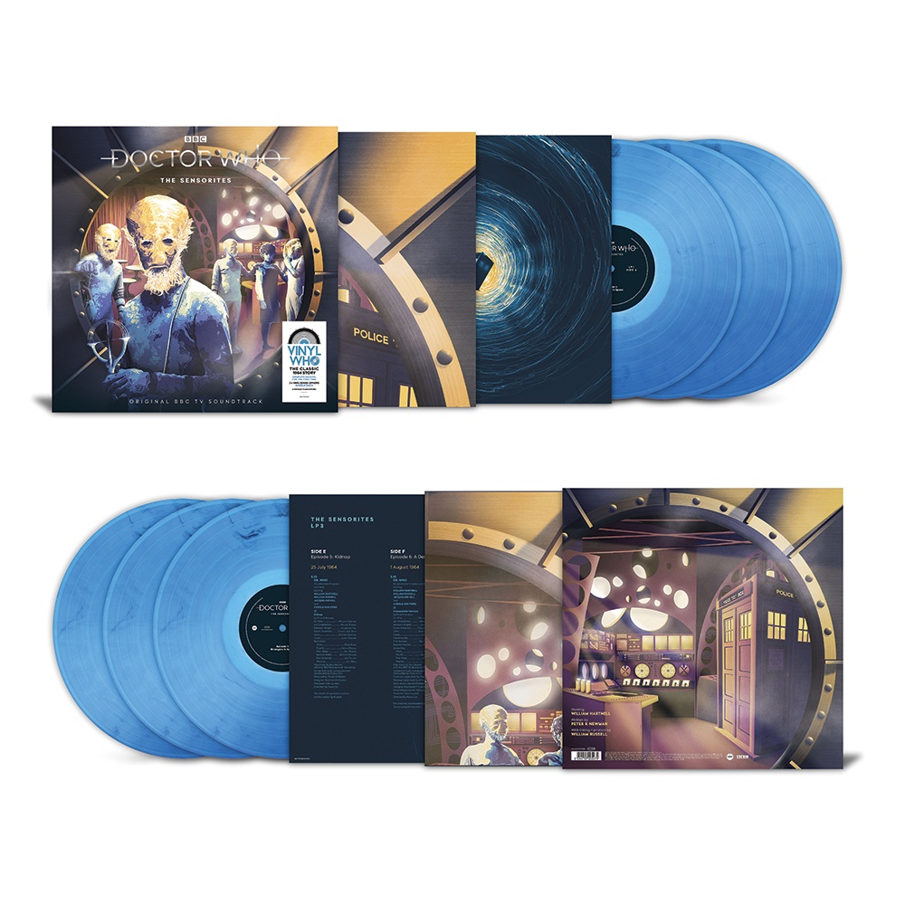 Doctor Who - The Sensorites Sense-Sphere Marble Triple Vinyl