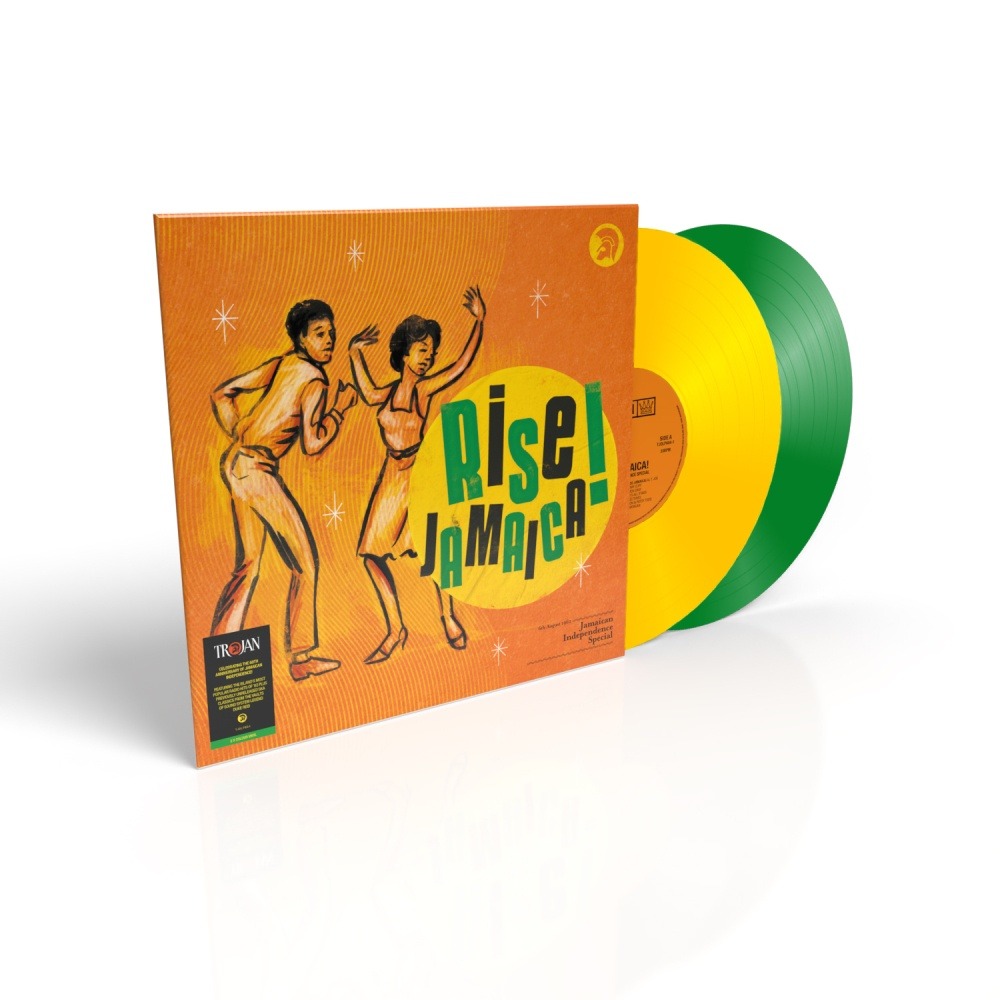 Various Artists – Rise Jamaica! Jamaican Independence – Special Limited Split Green & Yellow Colour Double-LP