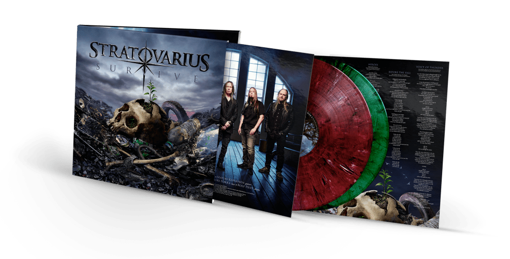 Stratovarius - Survive Ltd Recycled LP Gatefold Double Heavyweight Vinyl